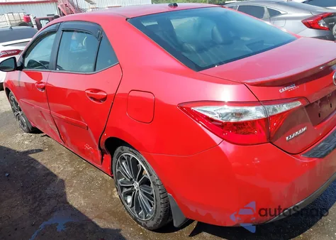 2014 Toyota Corolla S Premium from USA, damaged, VIN 2T1BURHE1EC111266